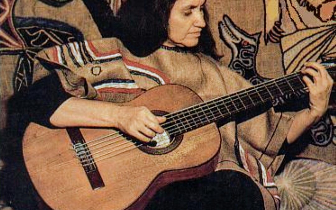 La Violeta y la guitarra